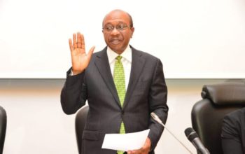 GODWIN EMEFIELE BEGINS SECOND TENURE AS CBN GOVERNOR