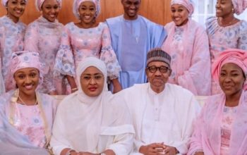 PRESIDENT BUHARI CELEBRATES 30TH WEDDING ANNIVERSARY WITH WIFE